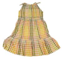 Farebné kockované ľahké šaty Leigh Tucker