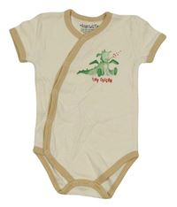 Béžové body s drakom