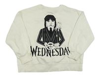 Smotanová mikina s Wednesday Zara