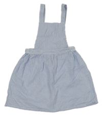 Modro-biele pruhované ľahké šaty H&M