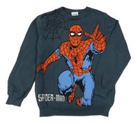 Antracitový svetr se Spidermanem Nutmeg