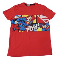 Červené tričko so Supermanem