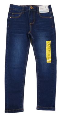 Nové - modré skinny rifle Primark