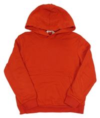 Červená mikina s kapucňou H&M