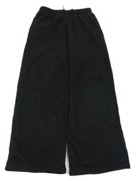 Černé široké tepláky H&M