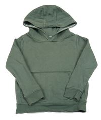 Khaki mikina s kapucňou M&S