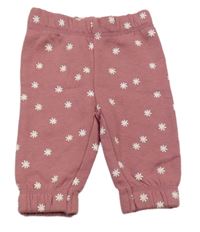 Růžové vzorované tepláky Primark