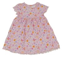 Lila kvetované šaty Primark