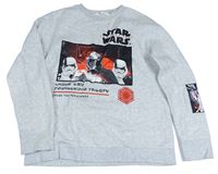 Světlešedá melírovaná mikina - Star Wars H&M