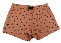 Staroružové kraťasy so srdiečkami H&M