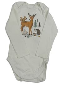 Bílé body se zvířátky C&A