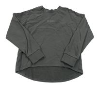 Antracitová mikina s nápisom F&F