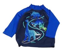 Tmavomodré UV triko s diny Bluezoo