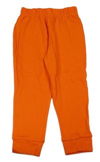 Oranžové lehké tepláky Nutmeg