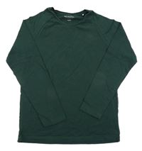 Tmavozelené tričko Tchibo