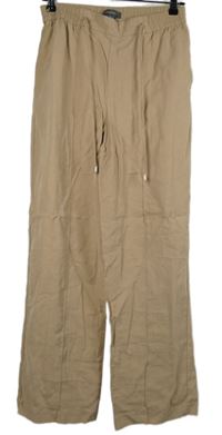 Dámské béžové volné kalhoty Primark 