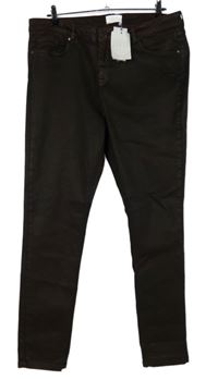 Nové - Dámske vínové skinny rifle zn. Savida