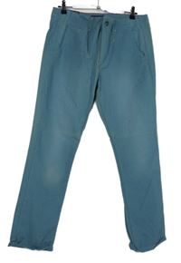 Nové - Pánské modré plátěné kalhoty U.S. Polo Assn. vel. 34/30