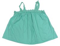 Belasý crop top s čipkou GAP