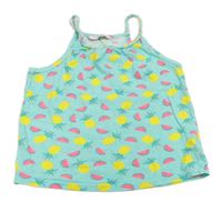 Modrý top s ovociem Primark