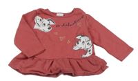 Ružová mikina s dalmatiny Disney