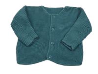 Petrolejový propínací svetr M&S