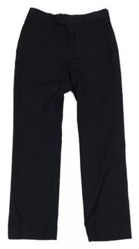 Tmavomodré slavnostní kalhoty Next