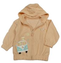 Marhuľová prepínaci mikina s obrázkom a kapucňou Dunnes