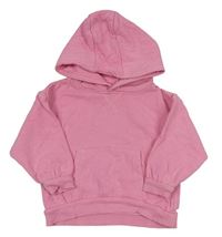 Ružová mikina s kapucňou Primark