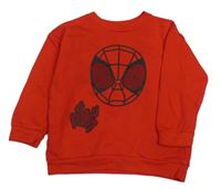 Červená mikina so Spidemanem Marvel