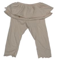 Svetloružové legíny s našitou sukní Next