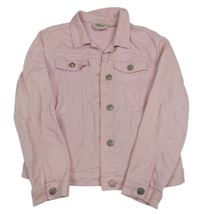 Světlerůžová riflová bunda Alive 