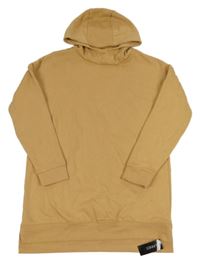 Nové - Béžová dlhá mikina s kapucňou Dunnes