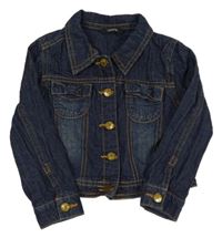 Tmavomodrá rifľová bunda George