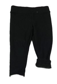 Černé zateplené legíny Primark