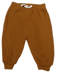 Medové vzorované tepláky 