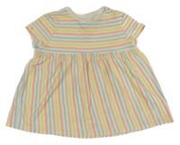 Bielo-farebná pruhovaná tunika F&F