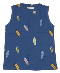 Modré tielko s potlačou Zara