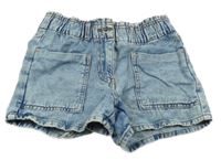 Svetlomodré rifľové kraťasy Yigga