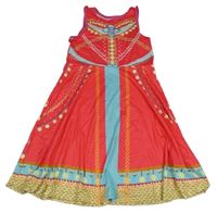 Ružové ľahké šaty so vzorom Ruikajia