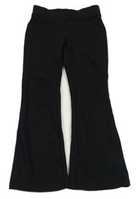 Čierne flare teplákové nohavice ONLY