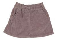 Starofialová paper bag menšestrová sukňa JONAS NIELSEN