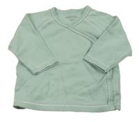 Olivovošedé zavinovací propínací triko naturaline