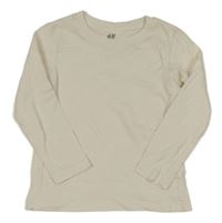 Smotanové tričko H&M