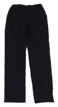 Tmavomodré společenské kalhoty C&A