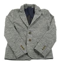 Šedé melírované slavnostní sako River Island