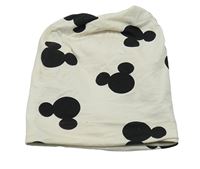 Světlebéžová bavlněná čepice s Mickeym H&M
