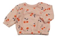 Ružová mikina s třešněmi Primark