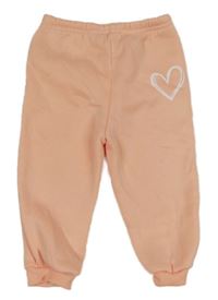 Meruňkové tepláky se srdcem Shein