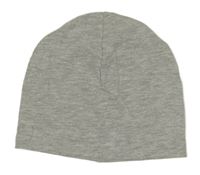 Šedá melírovaná bavlněná čepice H&M